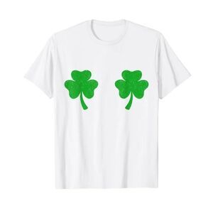 S-2XL SHAMROCK Boob women T SHIRT 100% cotton UNISEX